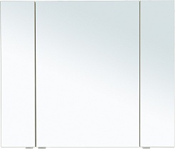 Aquanet Зеркальный шкаф Алвита New 100 дуб веллингтон белый – фотография-2